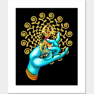 Vajra - Infinity Unalome Posters and Art